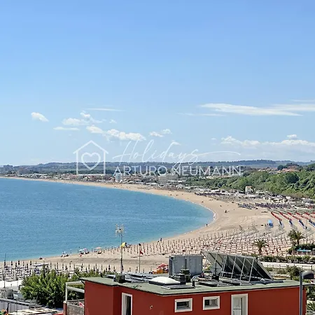 213 - Anna - Quadrilocale A Al Primo Piano Con Vista Mare Strepitosa! * Numana