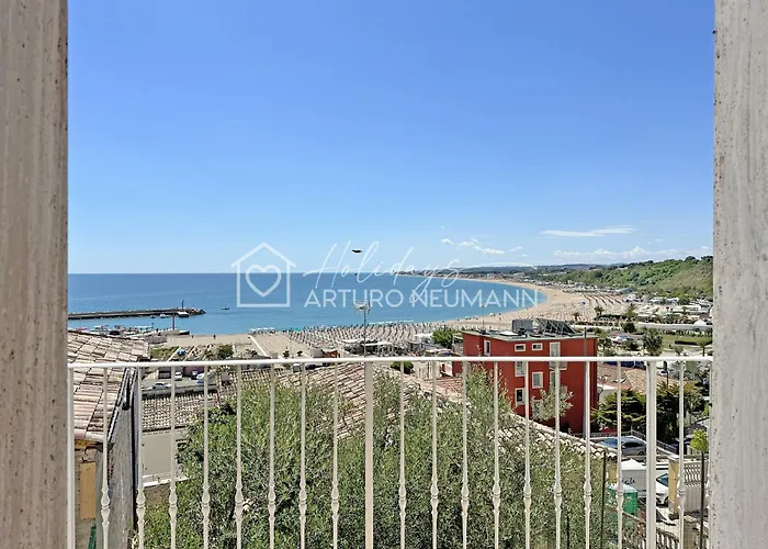 213 - Anna - Quadrilocale A Al Primo Piano Con Vista Mare Strepitosa! Appartamento Numana